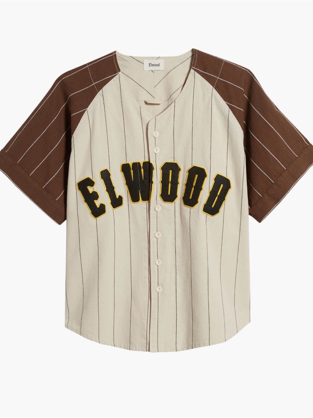 Elwood Baseball Jersey, Size: L